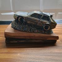 lancia delta S4 scultura in pasta ceramica anni 80