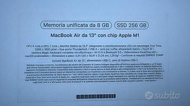 Macbook Air 13'' M1