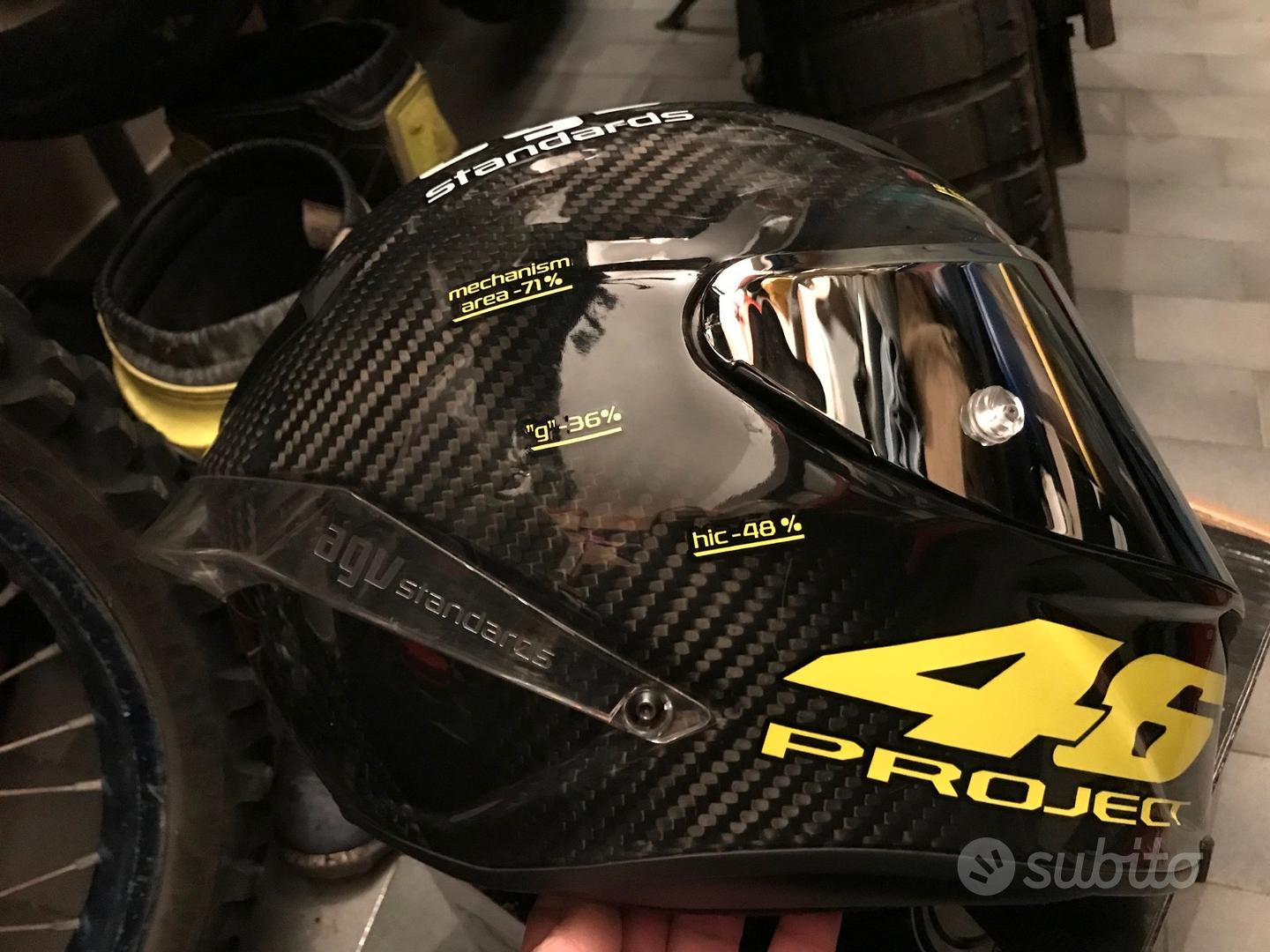 Casco Integrale Per Moto AGV Pista Gp Project 46 2.0 carbonio