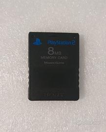 Memory card playstation 2 - PS2 - originale nera