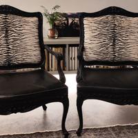 Coppia poltrone Baxter "to be or not to be"