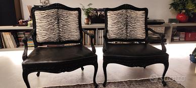 Coppia poltrone Baxter "to be or not to be"