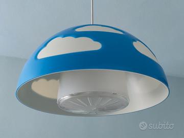 Lampadario bambini con nuvole