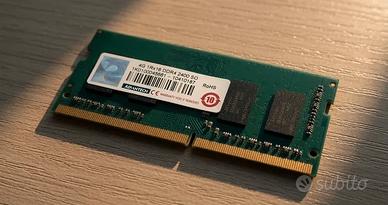 4GB DDR4 2400MHz So-Dimm RAM Portatile Notebook