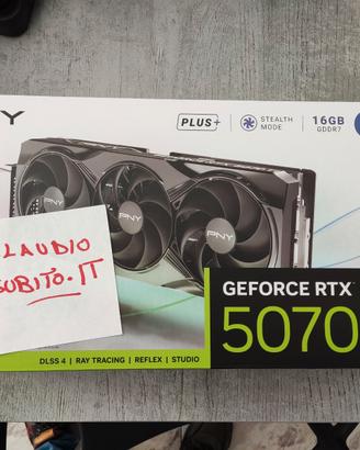 PNY GeForce RTX 5070 TI OC Triple Fan Plus 