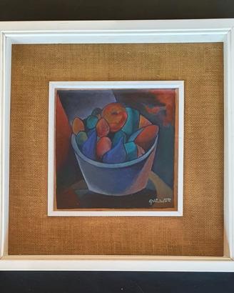 Quadro"Omaggio a Picasso" dipinto di P. Galimberti