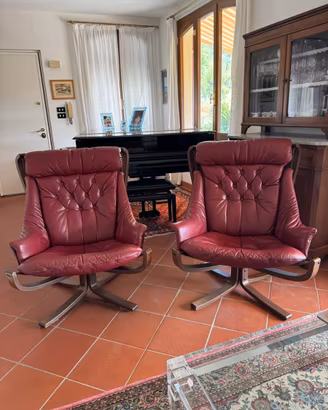 Coppia di poltrone Viking Poltrona FRAU anno 2000