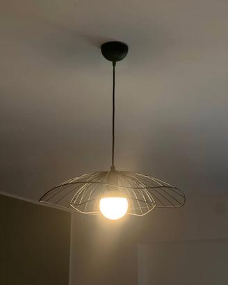 Lampadario a sospensione nero moderno e minimal