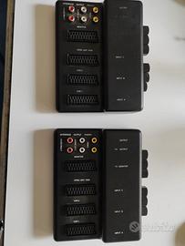 DUE BASI-CIABATTA CON 4 PRESE SCART, 6 PRESE AUDIO