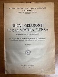 Libri ricette CIRIO 1939