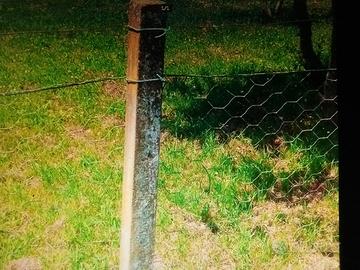 Paletti di cemento - Dim. 6X6 cm - h. 1,80 m