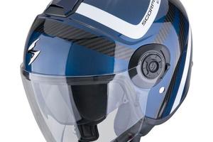 Casco Jet Scorpion Exo-City II Evo blu nero bianco