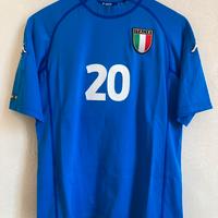 Maglia vintage Kappa - Italia Totti Home 2000