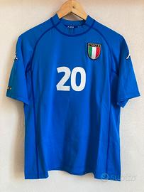 Maglia vintage Kappa - Italia Totti Home 2000