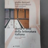 Storia e testi della letteratura italiana