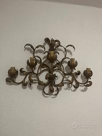 lampadario antico da parete