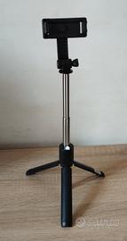 Treppiedi per selfie con telecomando bluetooth