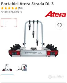 porta bici da gancio traino