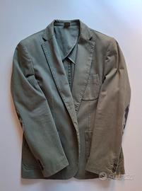 giacca Blazer uomo twenty-one 50 verde militare