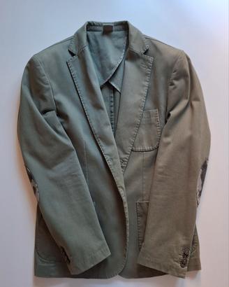 giacca Blazer uomo twenty-one 50 verde militare