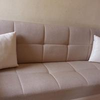 Divano letto apribile 3 posti con contenitore