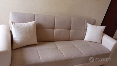 Divano letto apribile 3 posti con contenitore