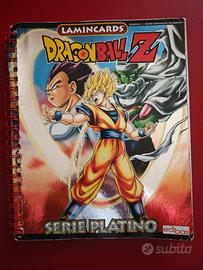 Collezione lamincards Dragon ball Z Serie platino