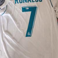 Maglia Cristiano Ronaldo autografata COA Beckett 
