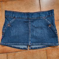 minigonna jeans 