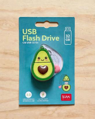 Chiavetta USB Avocado 32GB USB 3.0 LEGAMI - NUOVA