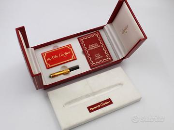 Cartier Box Penna Pasha Collezione Vintage Rossa