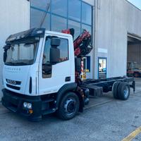 Iveco Eurocargo 120E25P gru Jib fisso/ribaltabile