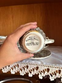 6 Tazze da tè con piattini di Myott Royal Mail