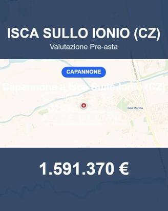 Immobile in asta di 1600 m² a Isca sullo Ionio
