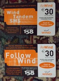 Mini Ricarica Wind 30 euro con promo