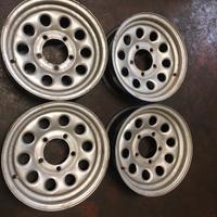 Cerchi in ferro x 15 Jimny