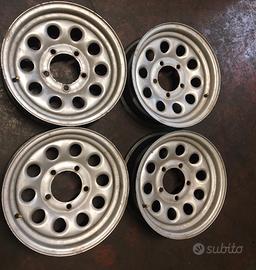 Cerchi in ferro x 15 Jimny