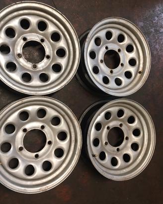 Cerchi in ferro x 15 Jimny