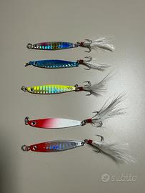 Kit pesca spinning jig 10g NUOVI
