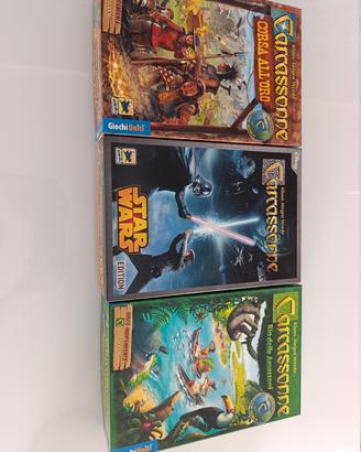 Carcassonne vari gioco da tavolo 