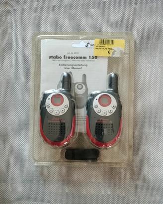 Walky talky ricetrasmittenti Stabo freecomm 150