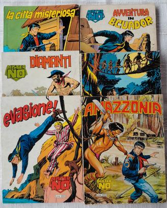 6 Fumetti MISTER NO Numeri Bassi (Incluso N. 2)
