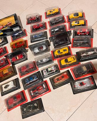 Modellini 1/43 sigillati Ferrari Lancia rally f1..
