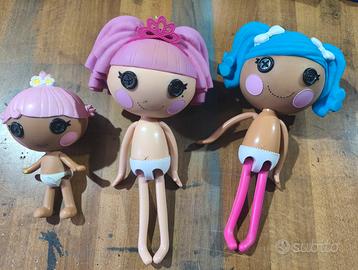 Lalaloopsy 3 modelli senza vestiti 