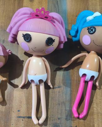 Lalaloopsy 3 modelli senza vestiti 