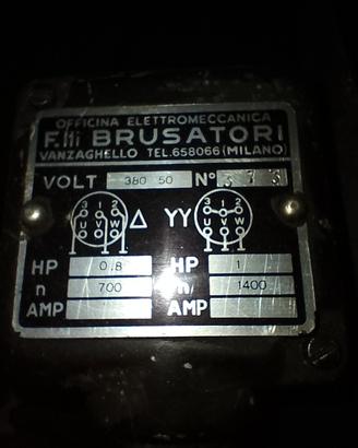 motori elettrici trifase