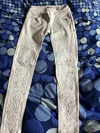 Jeans bianco Francomina tg 24