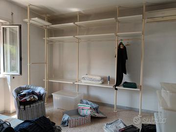 Armadio a giorno (ELVERLI Ikea)