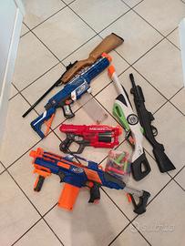 vari fucili Nerf