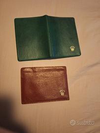 Porta documenti Rolex vintage